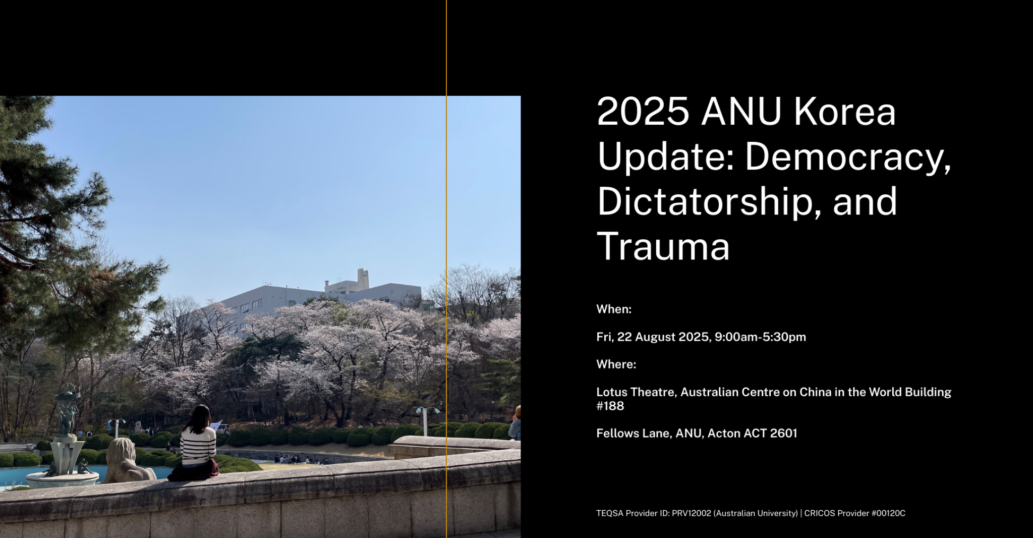 2025 korea update poster