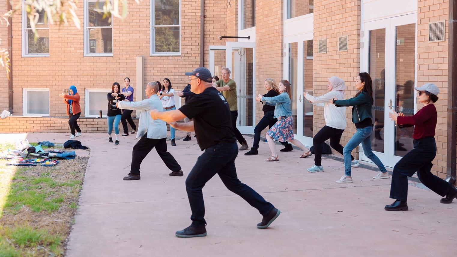 Taichi with Dapeng Wang